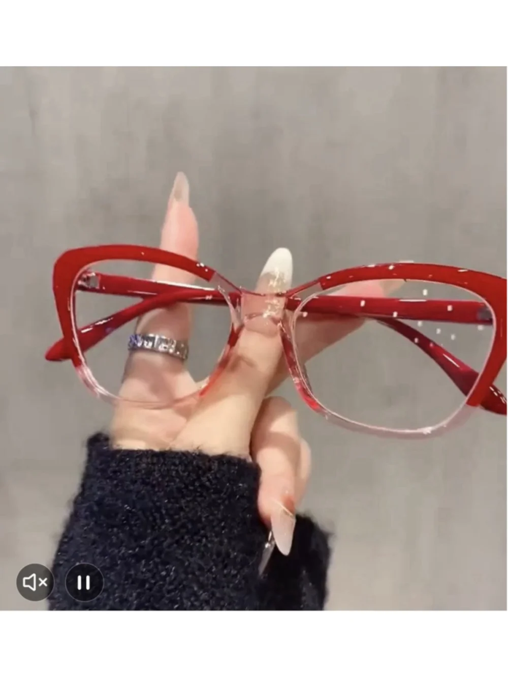 fashionable and reading glasses, screen glasses